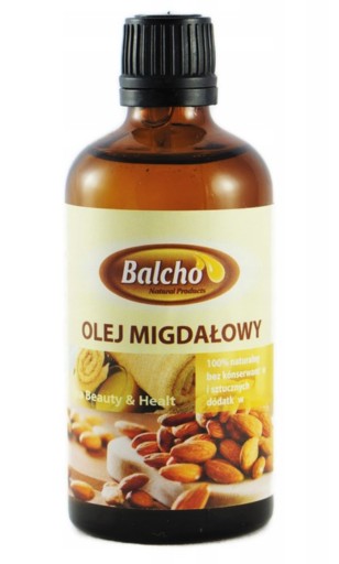 Zdravý balcho mandľový olej 100ml, lisovaný za studena
