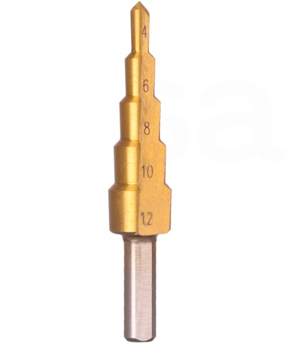 KROKOVACÍ KUŽELOVÝ VŔTAČ HS TYTAN 4-12mm VŔTAČKY