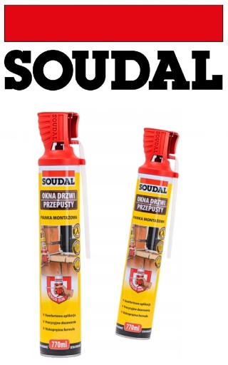 Montážna pena Soudal 770 ml