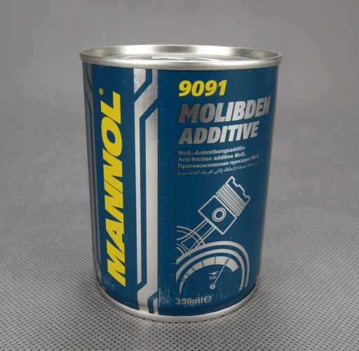 MANNOL MOLYBDÉNOVÁ ADITÍVA OLEJOVÁ ADITÍVA MOS2 MOLYBDÉN DISULFIDE 9091
