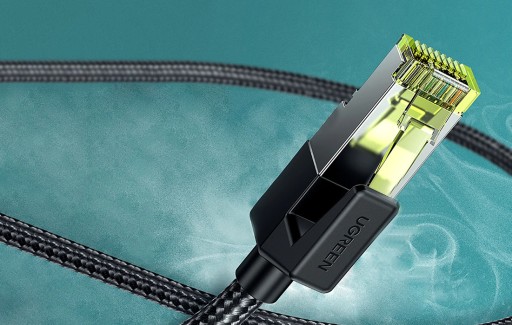 UGREEN LAN ETHERNET CAT.7 RJ45 10GB/S FTP BRAID KÁBEL 0,5M
