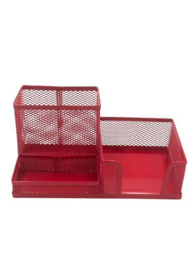 Pen&GO Organizér na pero na stôl sieťový box na náradie PG9058 Red