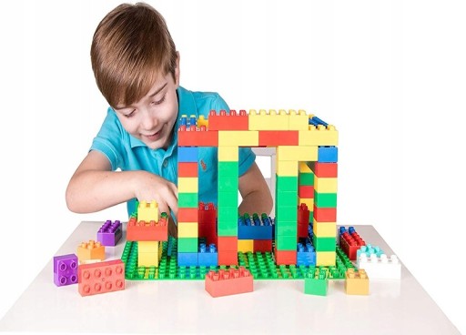 Veľká STAVEBNÁ PLATnička na 16x16 kociek LEG0 DUPLO kreatívna hračka XL