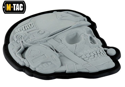 3D PATCH OPERÁTOR PRILBA LEBKA FAST PVC M-TAC GREY