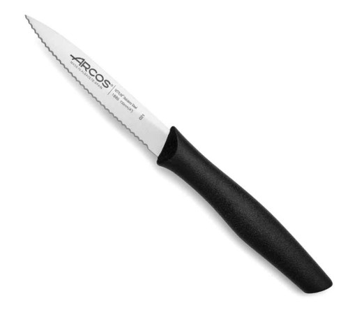 Okrajový nôž 100mm zuby čierny NOVA
