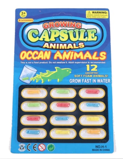 MAGICKÉ OCEÁNSKÉ KAPSULKY RASTÚCE VO VODE