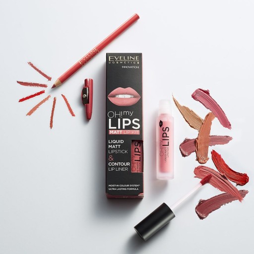 Kozmetika Eveline Oh! Rúž a tužka na pery My Lips