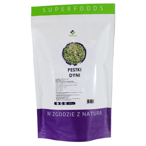 Tekvicové semienka prírodné lúpané 500 g