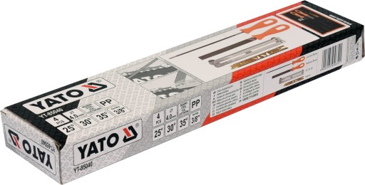 Sada na ostrenie reťaze 4,0 mm 4ks YT-85040 YATO