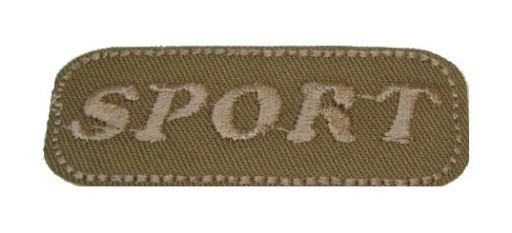 NÁŠIVKA TERMO SPORT APLIKÁCIA - 6,5 cm