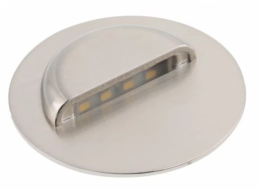 ESCADA OA LED schodiskové svietidlo okrúhle, priehľadné