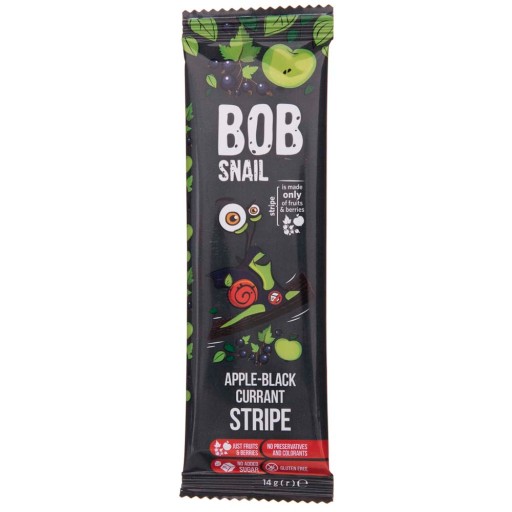 BOB SNAIL JABLKO A RIBEZE BEZ CUKRU VEGAN 14G