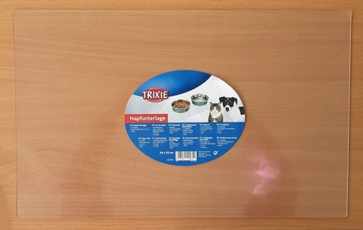 Podložka pod misku, priehľadný vinyl