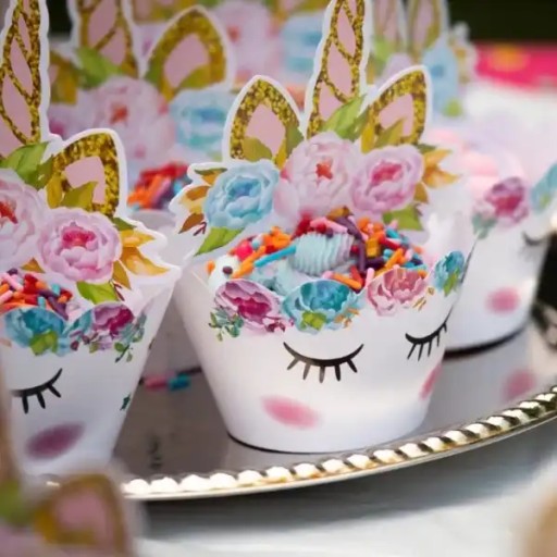 Vložky do košíčkov MUFFINS MUFFINS Unicorn