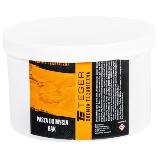 Teger testovacia pasta na umývanie silne znečistených rúk