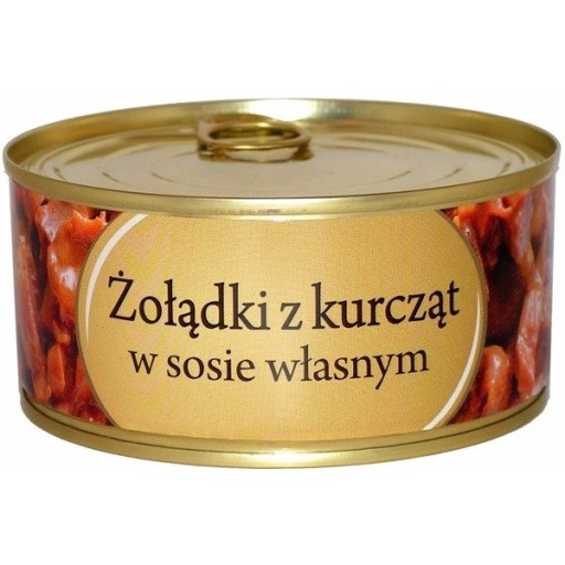 KURACIE ŽALÚDKY v konzerve 300g - MARLEJ