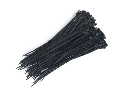 KABELOVÉ VIAZAČKY ČIERNE KABELOVÉ VIAZAČKY 3x150mm 100KS
