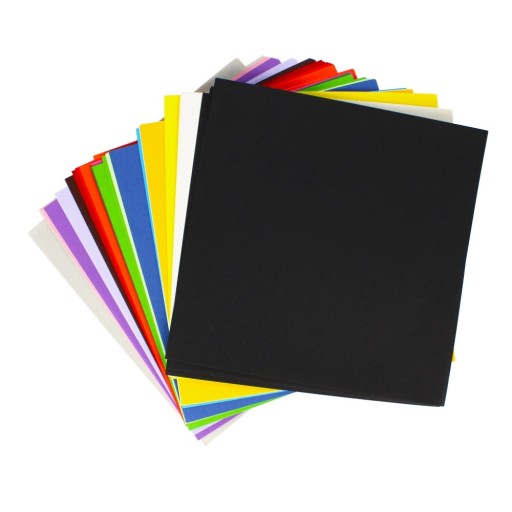 ORIGAMI PAPIER MIX FARBA 20X20CM 100 LISTOV 80G/M2