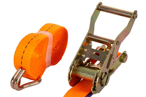 Transportný pás s napínačom, popruhy na zaistenie nákladu 5M/25mm/1T