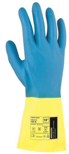 Ardon Chemické ochranné rukavice odolné voči kyselinám ARDON Chem Touch veľkosť 10