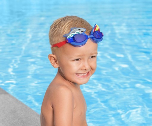 Plavecké okuliare Bestway 21080 AquaPals Shark