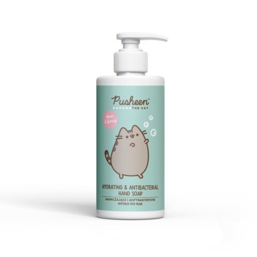 Hydratačné a antibakteriálne mydlo na ruky Pusheen