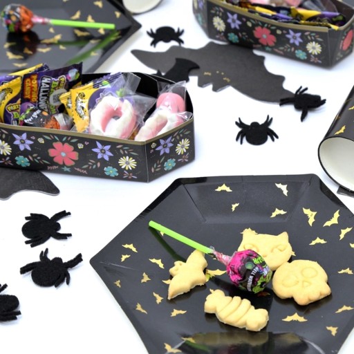 KONFETTI TINY SMALL SPIDER HALLOWEEN 10 ks