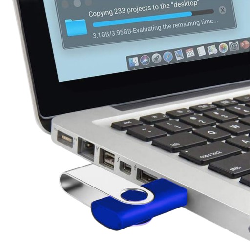 PENDRIVE 8GB USB TWISTER MEMORY MEDIA 2.0 UNIVERSAL