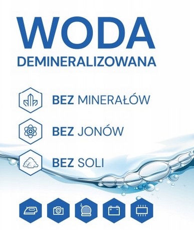 Demineralizovaná voda 5L na žehličky