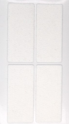 STAROSTLIVOSŤ O PODLAHU samolepiace plsti 40 x 90 mm BIELA