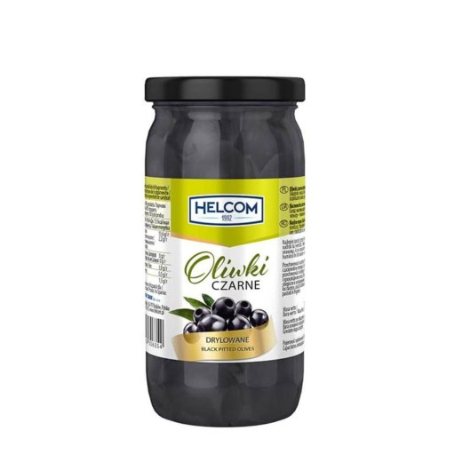Helcom čierne olivy bez kôstky 370ml