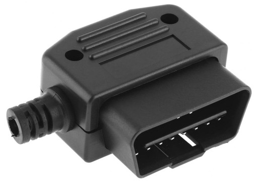 ZÁSTRČKA OBD2 II ZÁSTRČKA SAMIČKA SPÁJKOVANÝ UHOL KRÁTKY