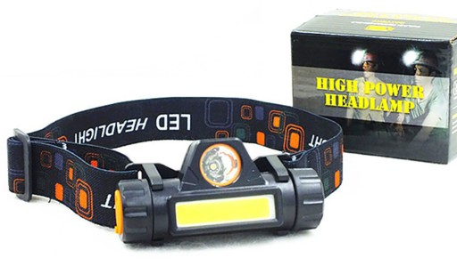 XPE COB LED HLAVOVÁ LAMPA MAGNETOVÁ USB HLAVOVÁ LAMPA