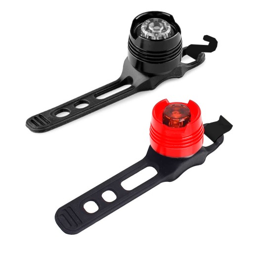 BIKE SVETLÁ LED CYKLISTICKÁ LAMPA PREDNÁ ZADNÁ 2KS