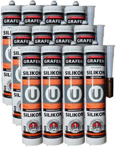 Grafénový univerzálny silikón HNEDÁ HNEDÁ