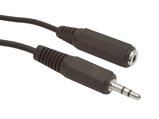 GMB MINI JACK PREDĹŽENIE M/F 2m dlhý STEREO KÁBEL