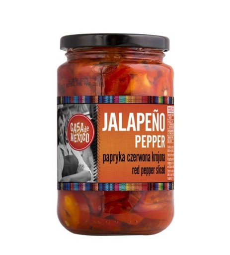 Casa De Mexico Jalapeno červené kotúče 340g