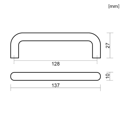 ČIERNA NÁBYTKOVÁ ÚCHYTKA ÚDRŽBA NÁBYTKU ÚCHYTKA SKRIŇOVEJ ZÁSUVKY 128MM