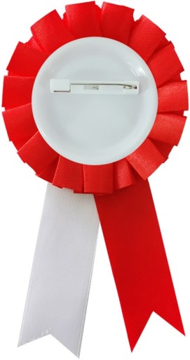Národný kotilión odznak POĽSKO Vlajka Červený a biely znak Orol