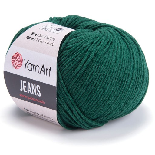 Tmavá fľaša YarnArt Jeans 92