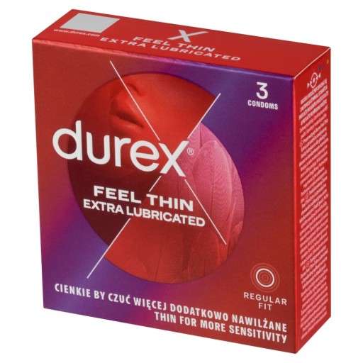 DUREX Feel Thin Extra kondómy 1 balenie - 3 ks