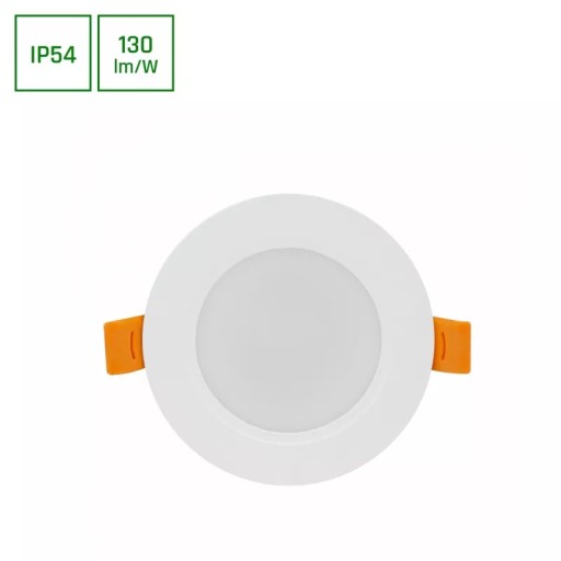DURE 3 DOWNLIGHT 5W NW 230V 110st IP54 IK06 95x31 WHITE kruhovy zdroj s a.