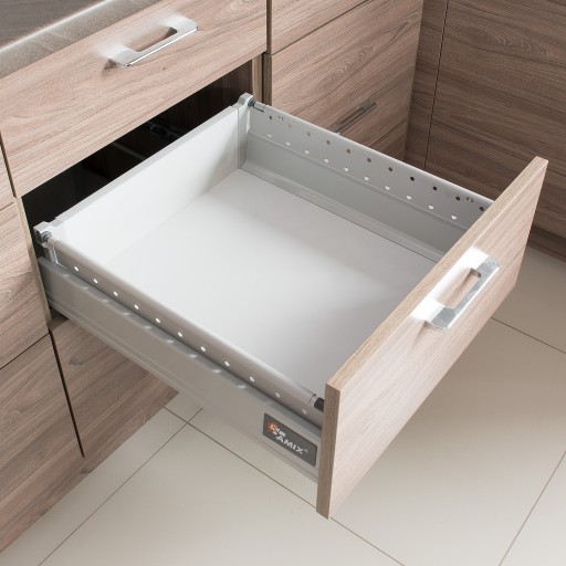 Kovová bočnica pre strednú zásuvku SYSTEMBOX L-350