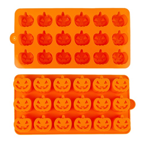 Silikónová forma na mydlové sviečky Halloween Pumpkins 18