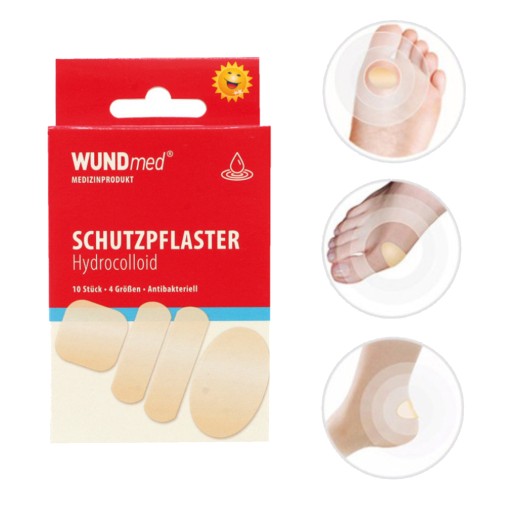 Hydrokoloidné náplasti Pľuzgiere Corns 10ks/Zmes