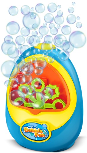 BUBLINOVÝ STROJ GENERÁTOR BUBLÍN MULTIBUBLINOVÝ STROJ RICOKIDS + KVAPALINA