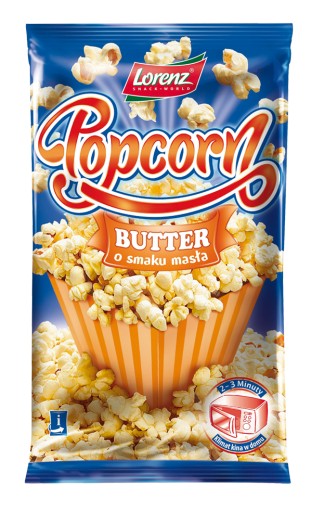 LORENZ MASELNÝ POPCORN DO MIKROVLNKY 5X 90G