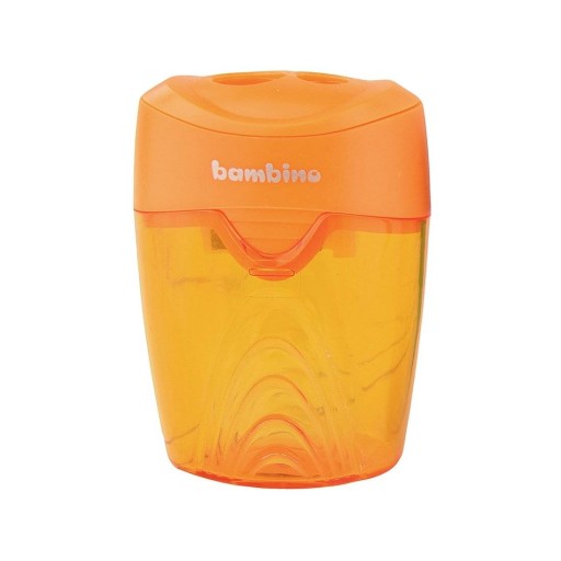 Bambino strúhadlo s 2 otvormi Mix farieb