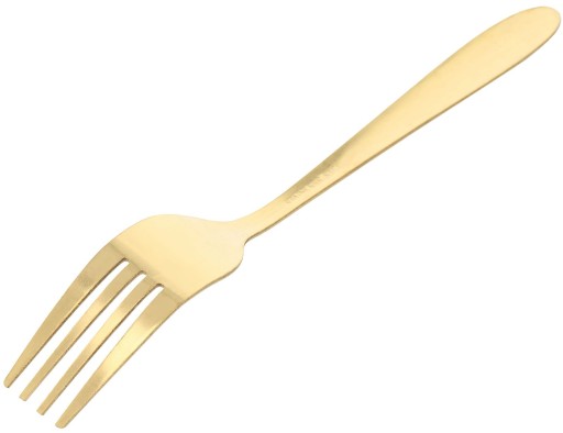 ZLATÉ VIDLIČKY NA STOL, VEČEROVÝ PRÍBOR, ELEGANTNÁ VIDLIČKA, SADA 6 ks.