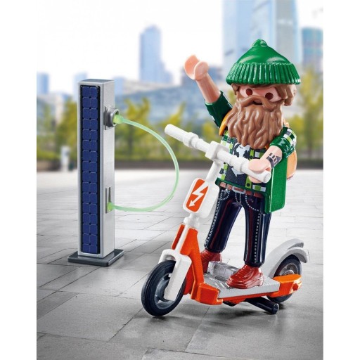 PLAYMOBIL 70873 HIPSTER S ELEKTRICKOU KOLOBEŽKOU